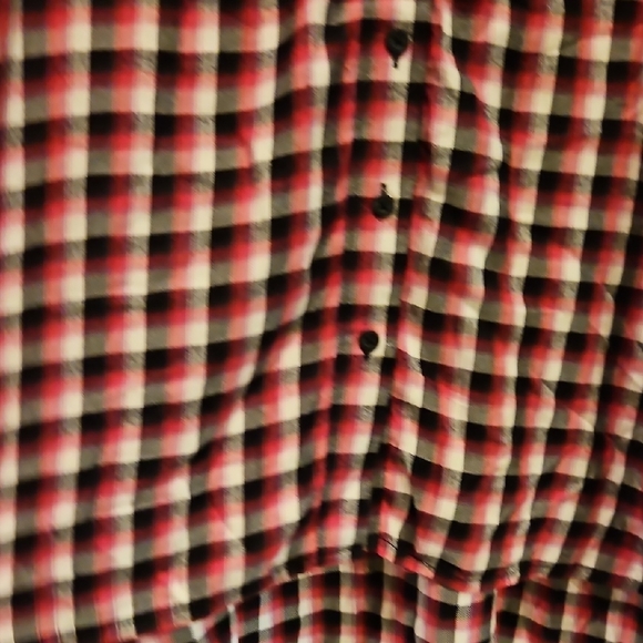 Lane Bryant Multicolor Plaid Button Down Shirt - Picture 3 of 8